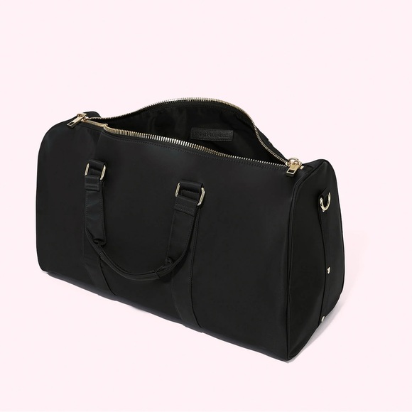 NWT Stoney Clover Lane Classic Black Duffle Bag In Noir Black - Picture 1 of 4